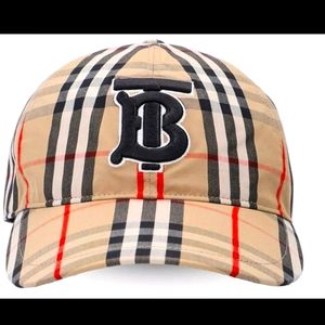 Burberry baseball hat
